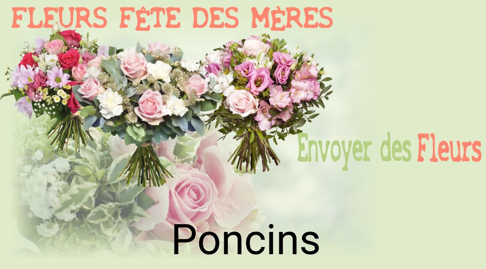 Bouquet de Fête des Mères livré à Poncins